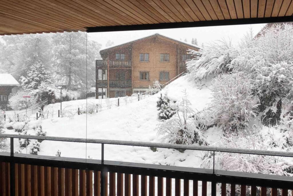 Beautiful Sunny New 1 Bed Apt Flims Exterior foto