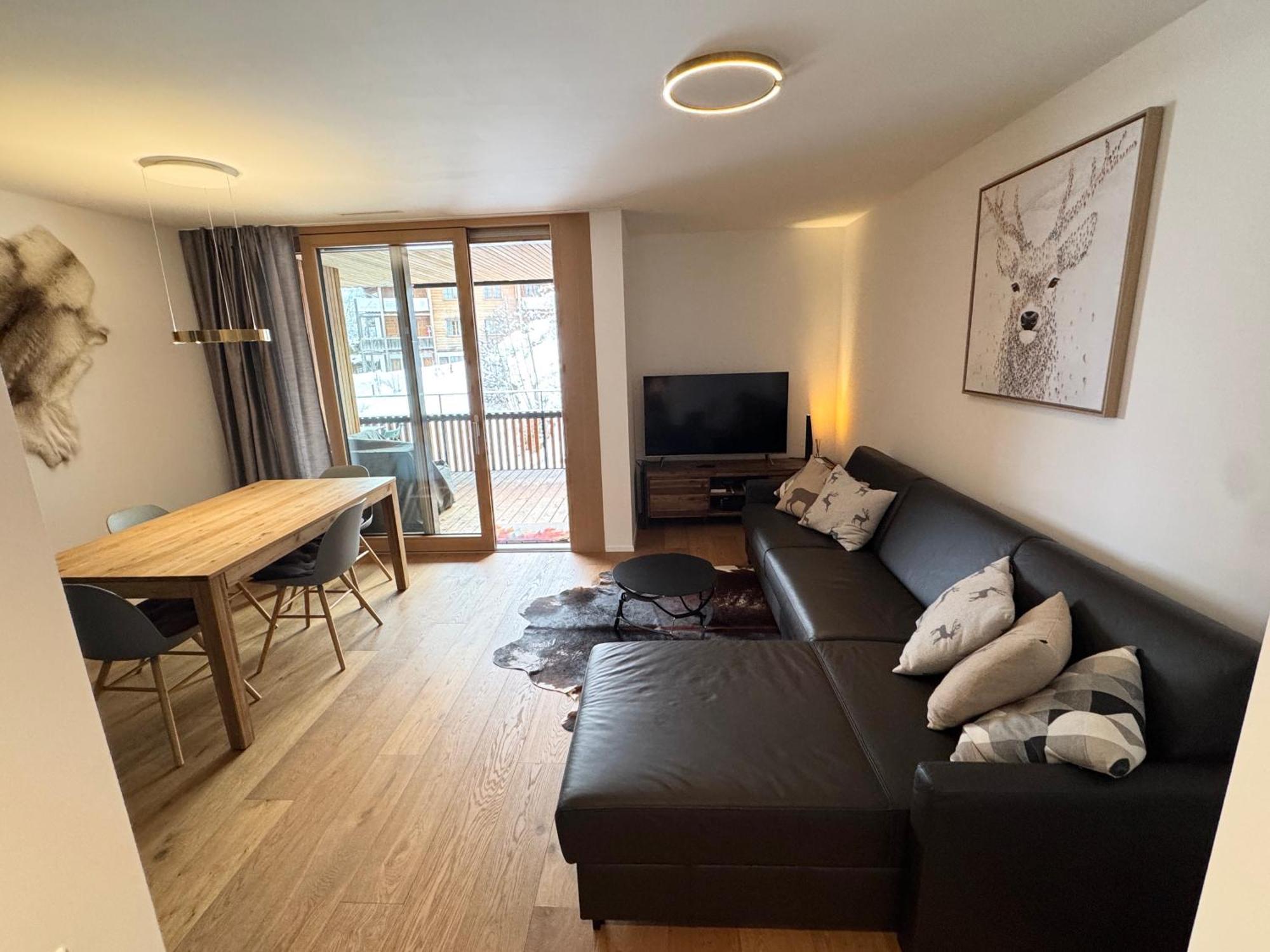 Beautiful Sunny New 1 Bed Apt Flims Exterior foto